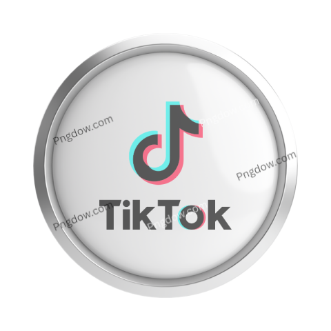 Tiktok 3D logo