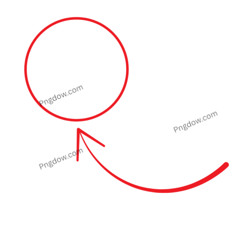 Red circle arrow icon download