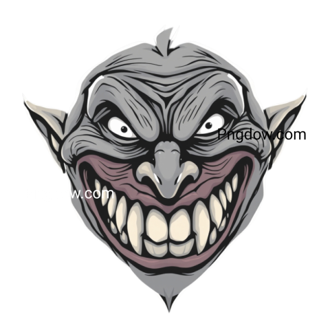 scary troll face png images