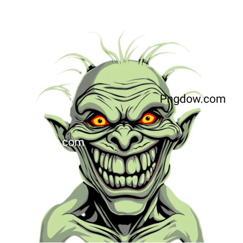 scary troll face png image download