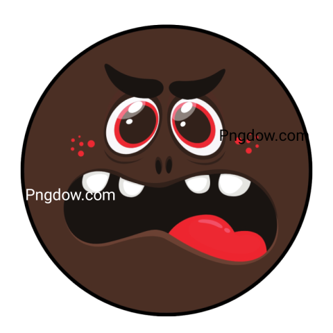 scary troll face transparent image free download