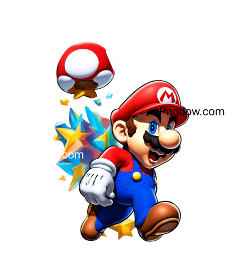 mario png transparent for free