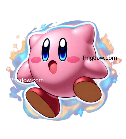 kirby png pixel, transparent, images, free