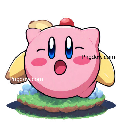 kirby png image, png, transparent, images, free vector, clipart