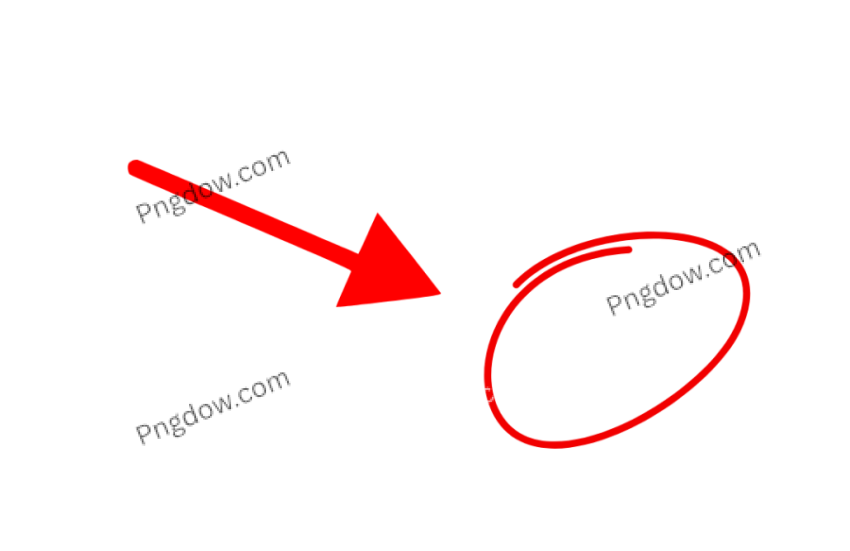 Red circle with arrow png