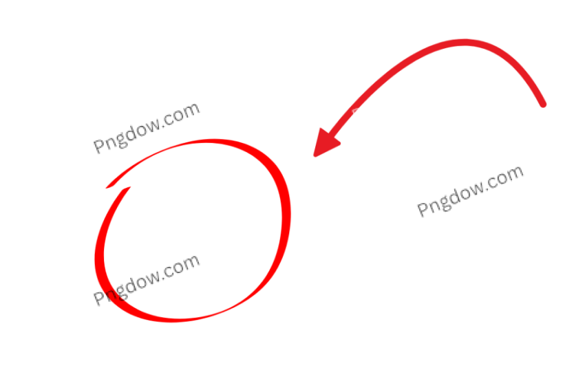 Red circle with arrow