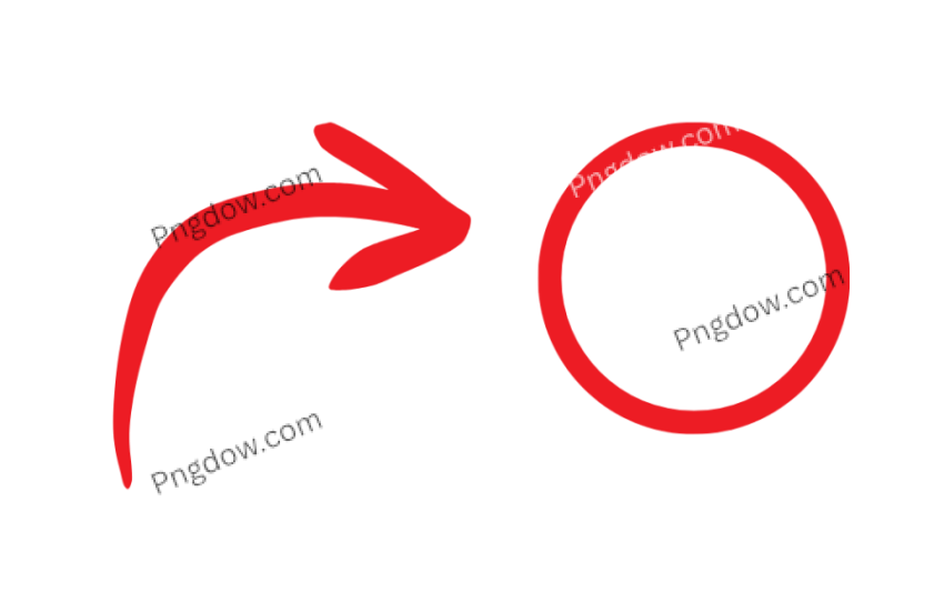 Red arrow clipart transparent