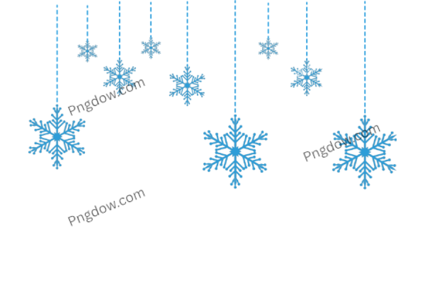 garland, frame for text, snow, winter, snowflakes, winter, winter design png