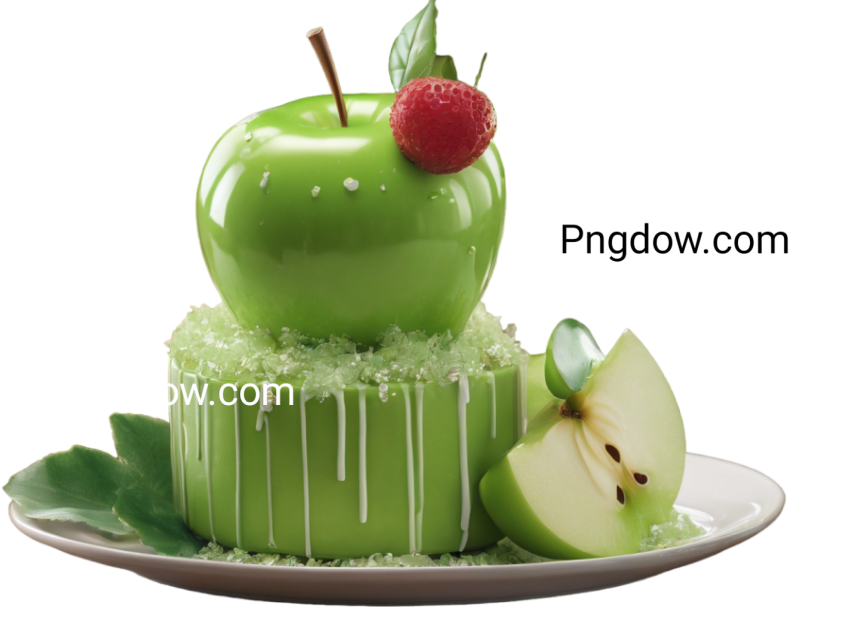 Green apple png transparent background