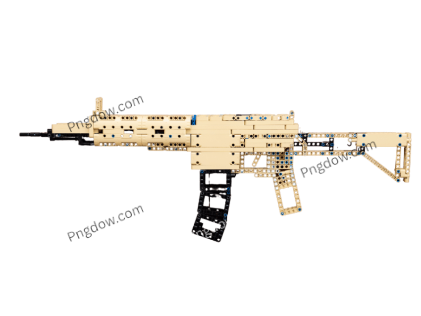 oy Gun PNG – Lego Technic Rifle Transparent Image