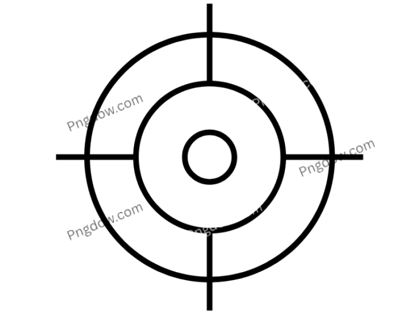 Revolver Silhouette PNG – Transparent Background Gun Icon
