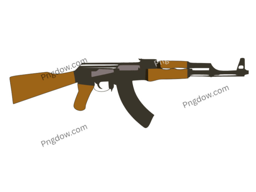 AK 47 Gun PNG