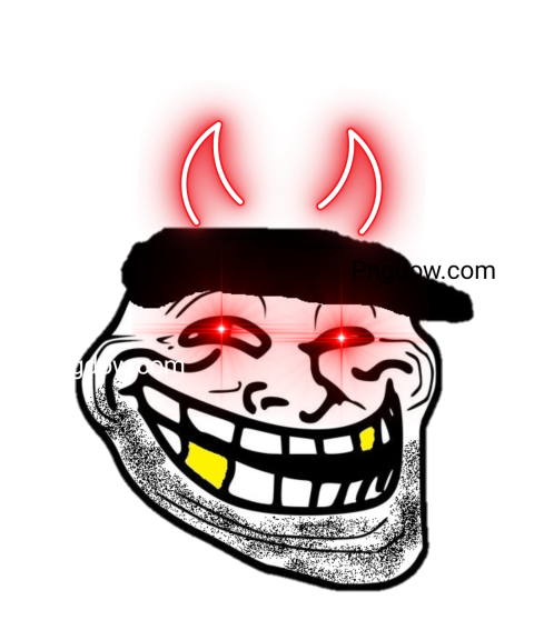 troll face png scary
