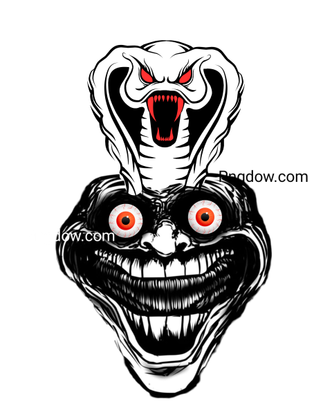 king cobra, troll face png