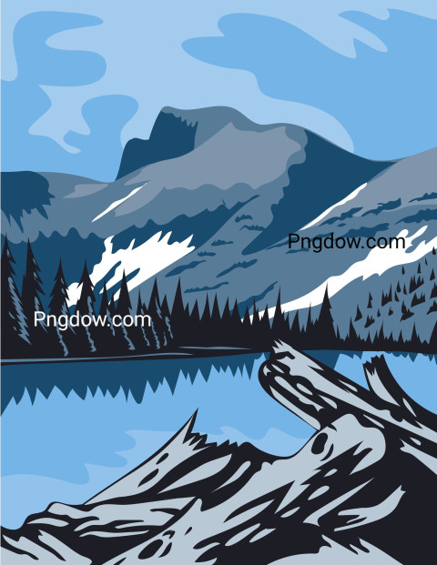 Great Basin National Park ,vector image For Free