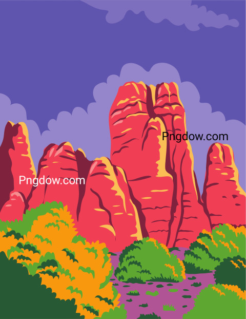 Canyonlands National Park ,vector image For Free
