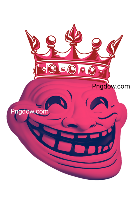red Troll Face png