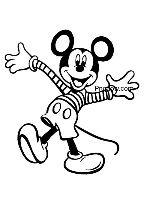 Mickey Mouse coloring pages