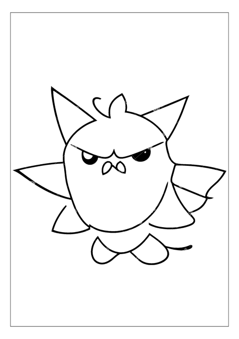 badtz maru coloring pages free download