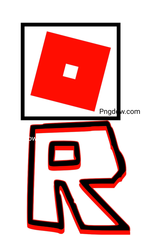 new roblox logo, transparent