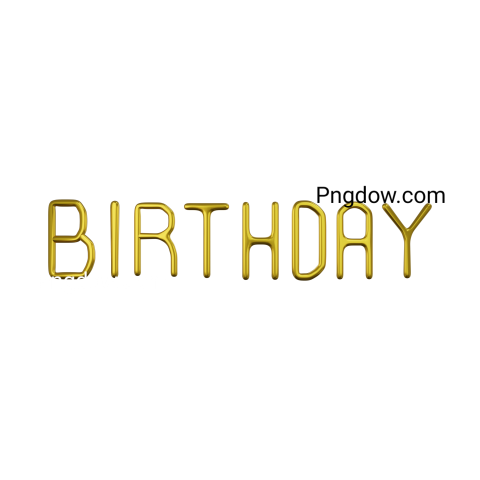 Birthday text Png transparent images for free, (23)