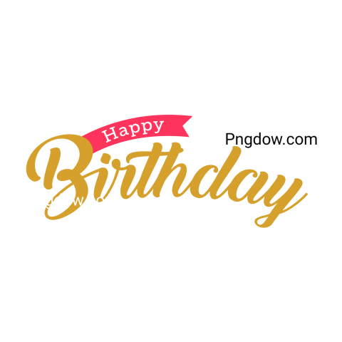 Happy birthday text Png, Happy Birthday, (9) - Photo #18490 - Pngdow ...