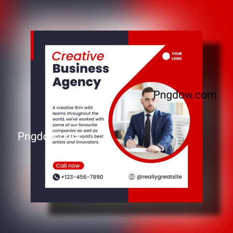 Creative Business Agency instagram post for Free