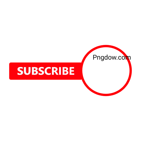 Premium Youtube subscribe Png Button for Free Download, (35)