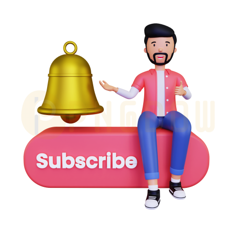 Premium Youtube subscribe Png Button for Free Download, (49)