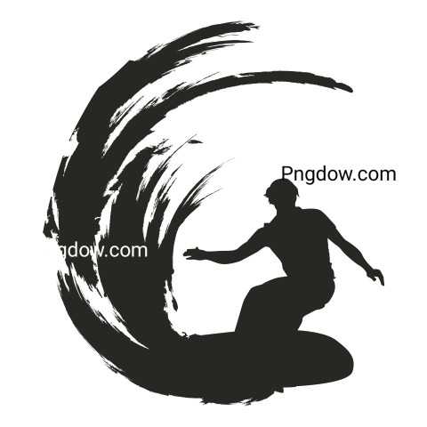 Surfer ,vector image For Free Download
