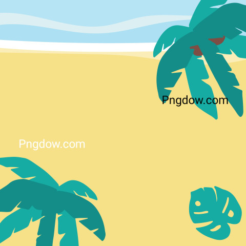 Summer beach travel background with sea free image