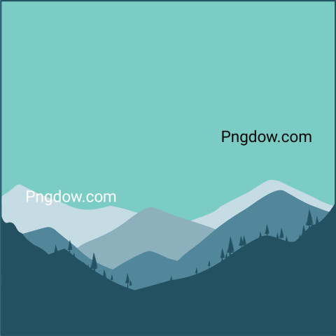 Mountain landscape background ,vector image For Free