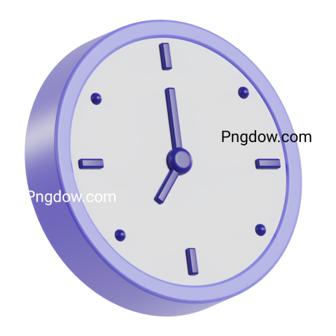 Premium 3D Business Model for Free , time clock 3d icon