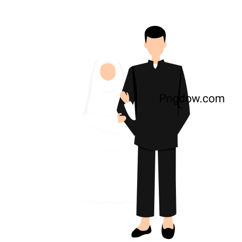 Muslim Wedding Couple for Free download