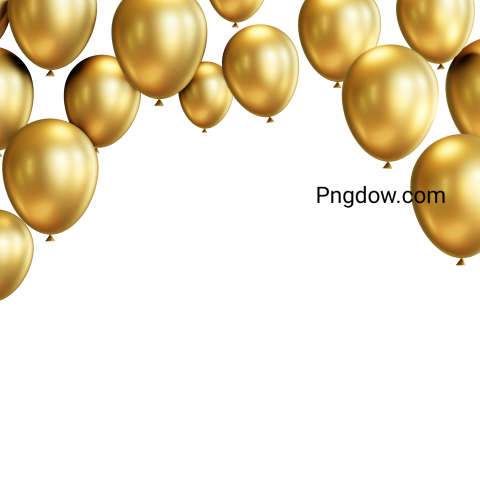 Gold Balloons PNG Transparent, Gold Balloon, Balloon Clipart, Golden, Balloon Pictures PNG Image For Free Download (7)