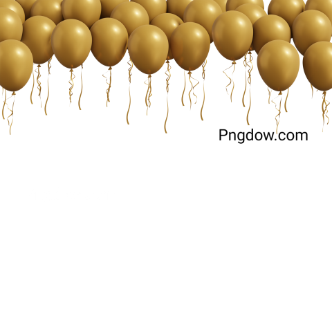 Gold Balloons PNG Transparent, Gold Balloon, Balloon Clipart, Golden, Balloon Pictures PNG Image For Free Download (31)