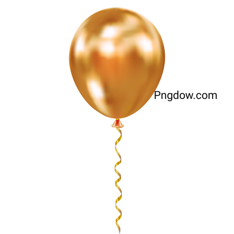 Gold Realistic Glossy Helium Balloon for Birthday, Event, Party, Celebrate Anniversary and Wedding (1)