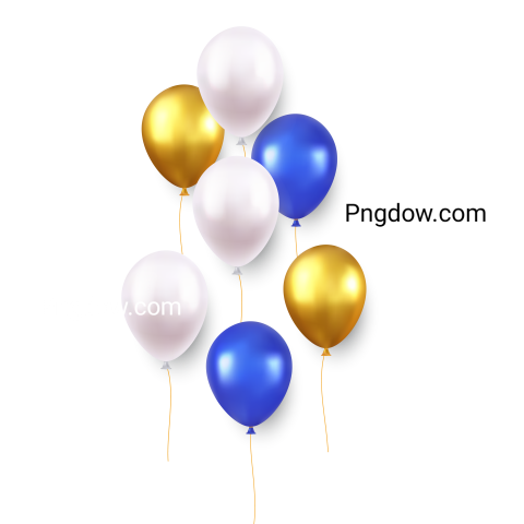 White gold blue balloons for Free Download (4)