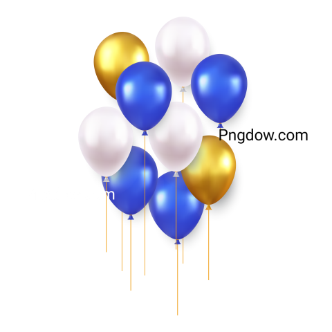 White gold blue balloons for Free Download (3)