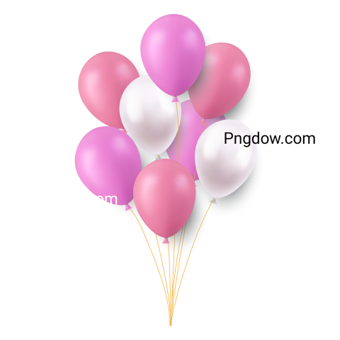 Pink balloon Png image for Free Download (5)