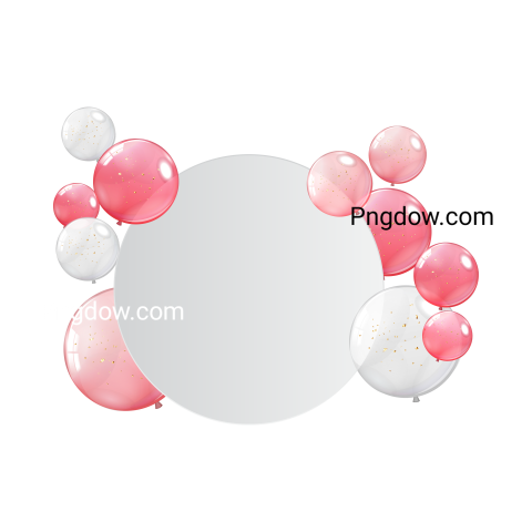 Pink balloon Png image for Free Download (4)