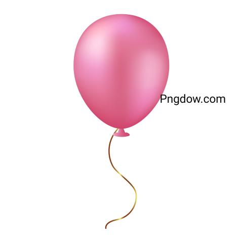 Pink balloon Png image for Free Download (18)
