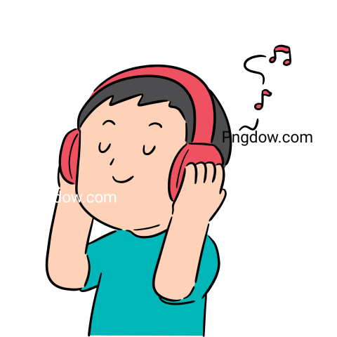 Listening to music Png Transparent images for Free Download (9)