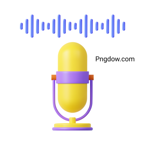 3D microphone Png image for Free download (1)