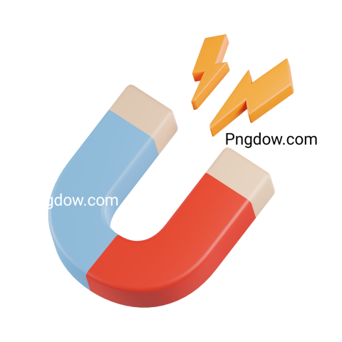 Magnet Power 3D Icon Png for Free