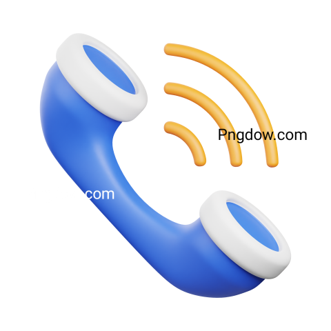 Phone Call 3D Icon for Free