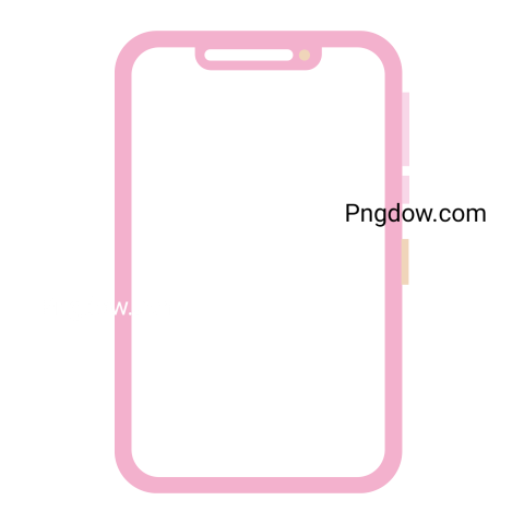 Smartphone frame transparent PNG image for Free (4)