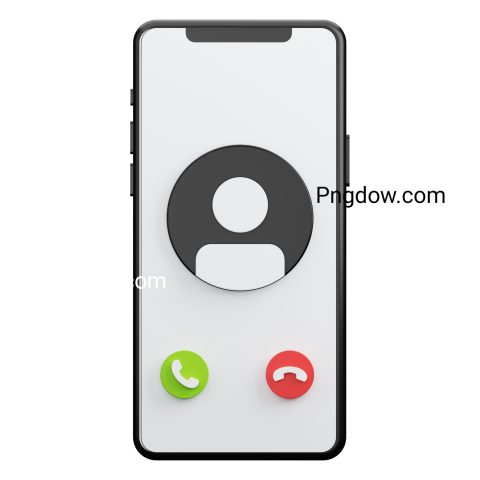 Phone Call 3D Illustration for Free