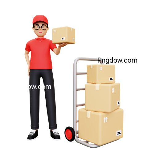 3d Shipping service Png free