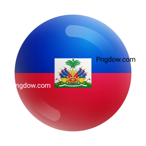 Haiti National Flag 3D for Free Download